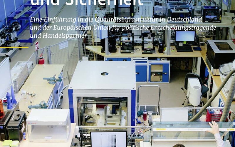 Coverbild der Publikation "Gemeinsam für Qualität und Sicherheit"